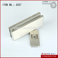 Acero inoxidable ocultado suelo bisagra / resorte de cristal puerta de hardware